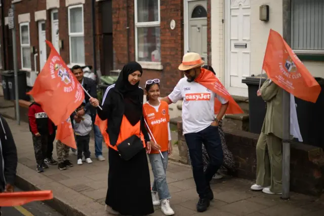 Luton Town fans