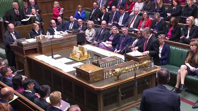 Keir Starmer at PMQs