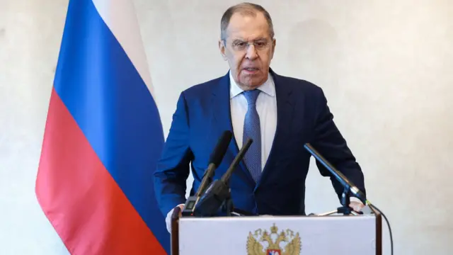 Russia's Foreign Minister Sergei Lavrov