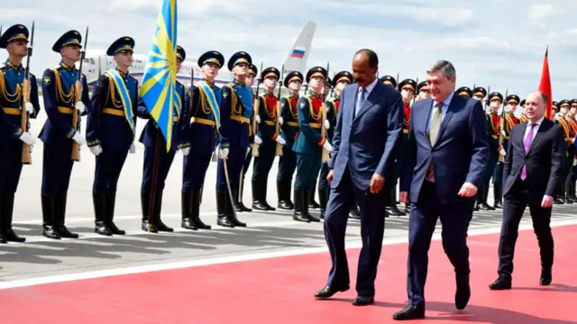President Isaias and Russia's Deputy Minister for Foreign Affairs Rudenko Andrey Yurevich - 30 May 2023