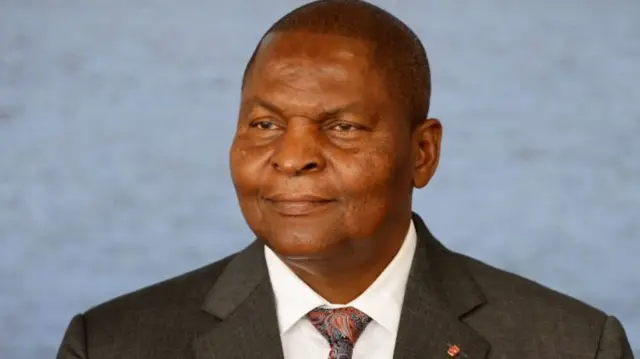 Central African Republic President Faustin-Archange Touadéra