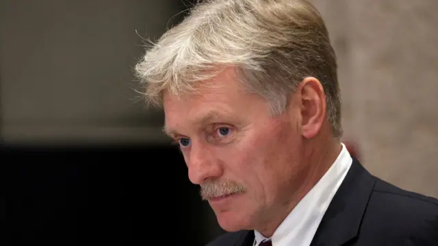 Kremlin spokesperson Dmitry Peskov