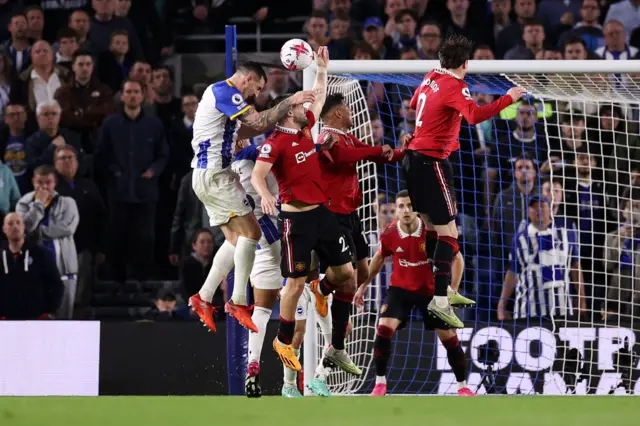 Luke Shaw handball