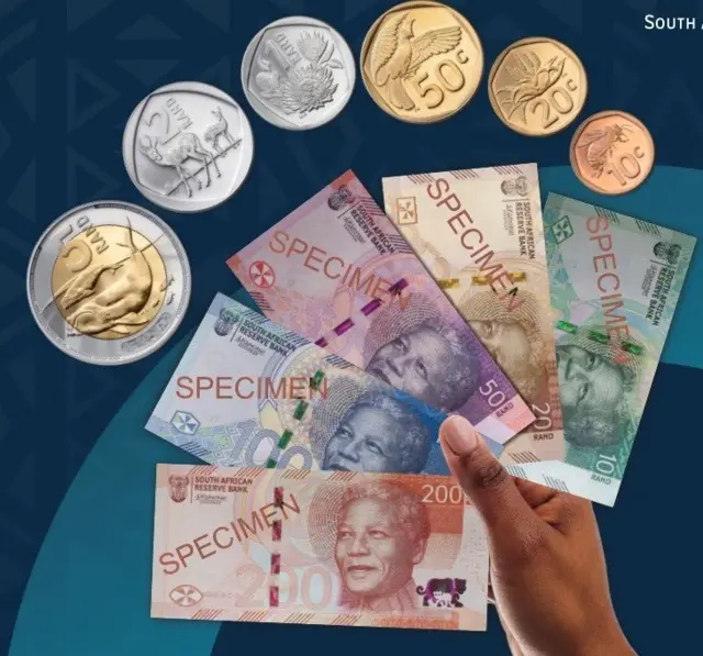 The new banknotes and coins