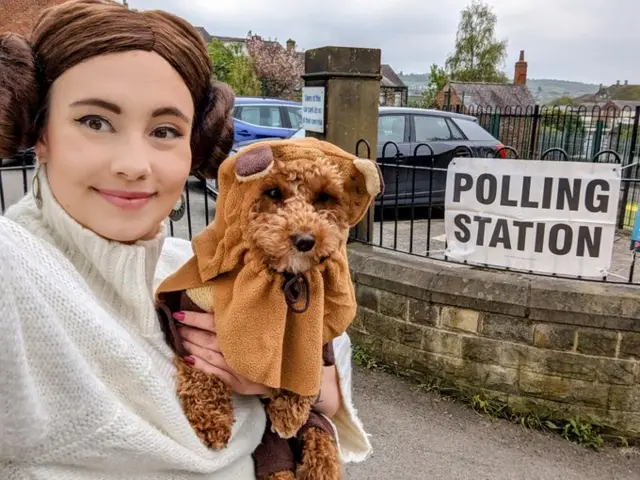 One member of staff at Kirklees Council chose a Star Wars theme for 4 May