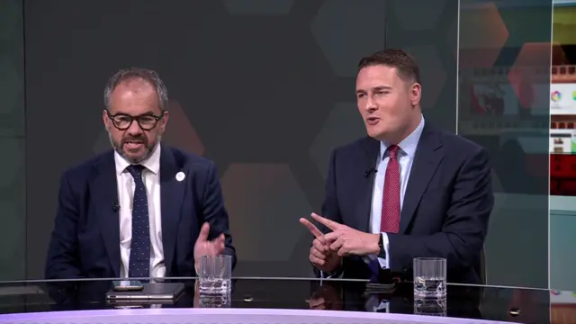 Tory science minister Paul Scully and Labour's Wes Streeting