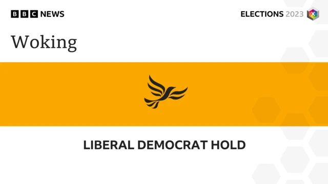 A hold for the Lib Dems in Woking