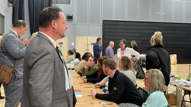 Jason Zadrozny at the count