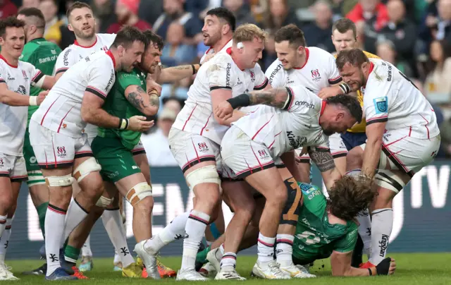 Tempers flare between Ulster and Connacht players