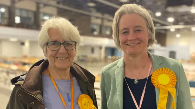 Councillor Maggie Tyrell and Councillor Claire Young