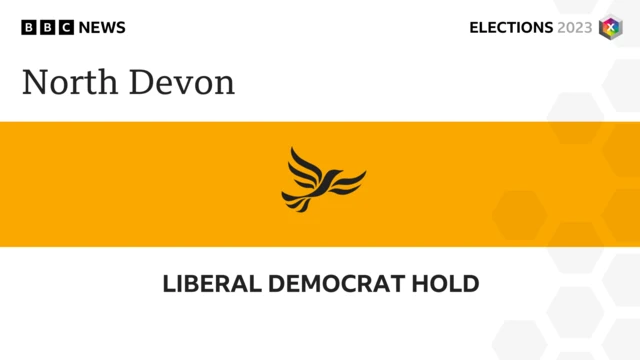 Liberal Democrat hold in North Devon