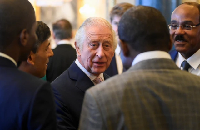 King Charles meets foreign leaders and UK Prime Minister Rishi Sunak at Buckingham Palace
