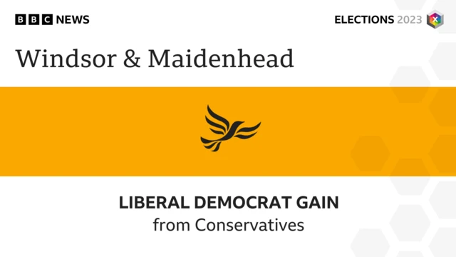 Lid Dem gain in Windsor and Maidenhead
