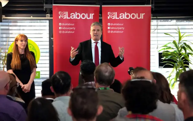 Sir Keir Starmer campaigning in Medway earlier this week