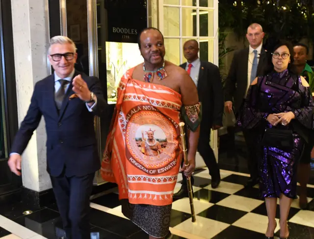 King Mswati III of Eswatini