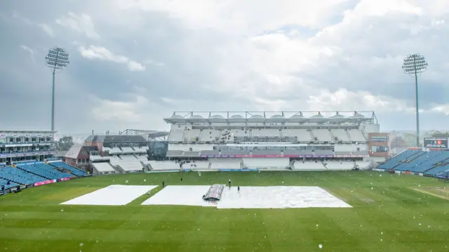 Rain at Headingley