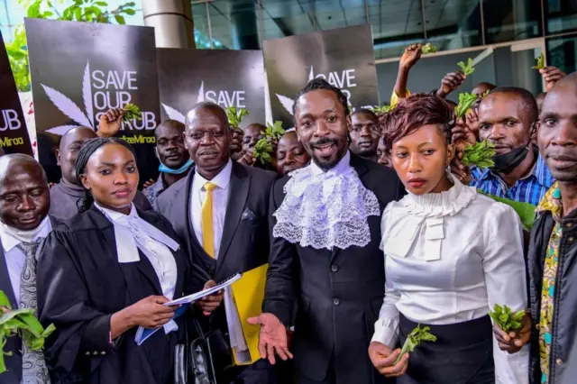 The farmers' legal team.