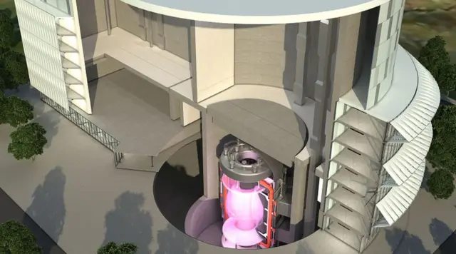 Proposed fusion plant