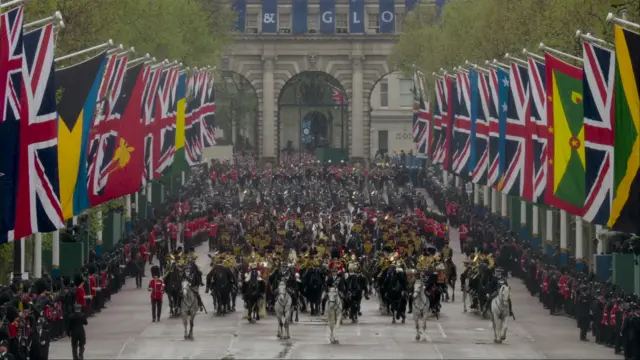 The procession