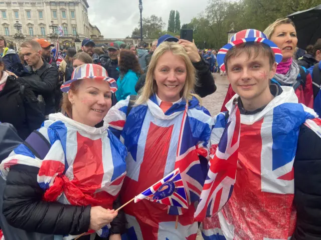 Cheryl, Joanne and Ryan