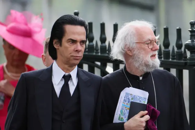 Nick Cave and Rowan Williams