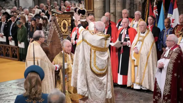 Charles is crowned