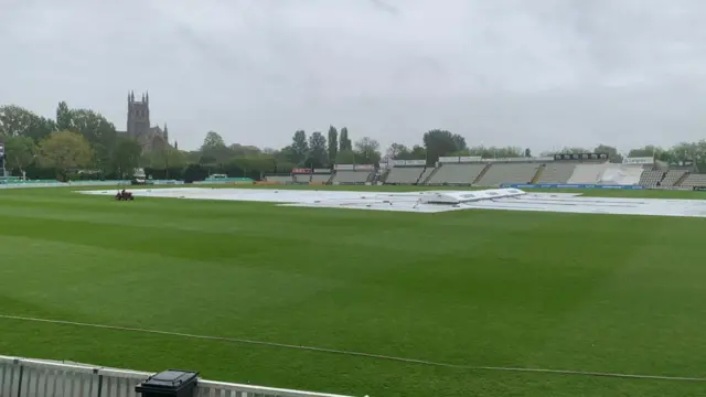 The covers are on at New Road