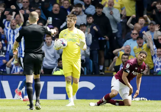 Derby's Curtis Davies concedes a penalty