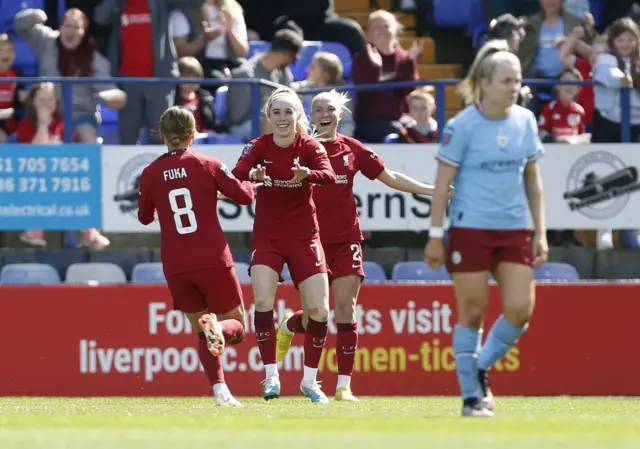 Liverpool celebrate