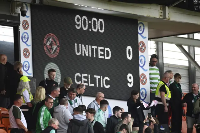 Celtic's biggest win of the league season