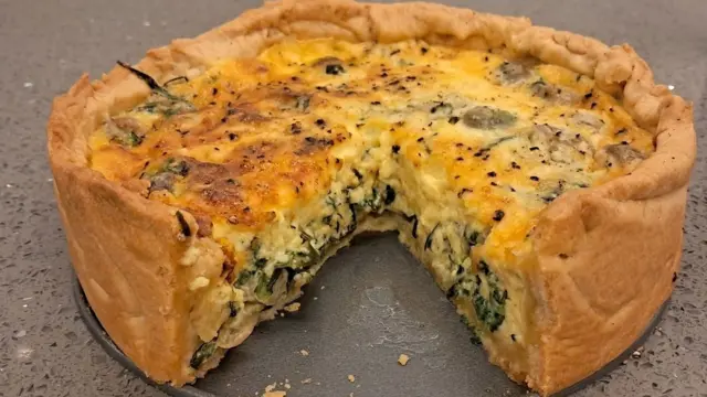 A finished Coronation Quiche