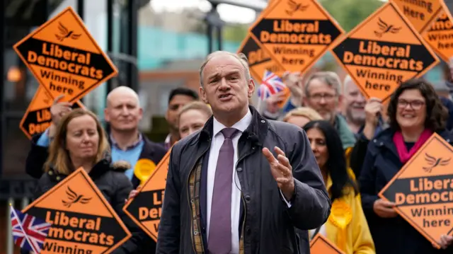 Lib Dem leader Sir Ed Davey