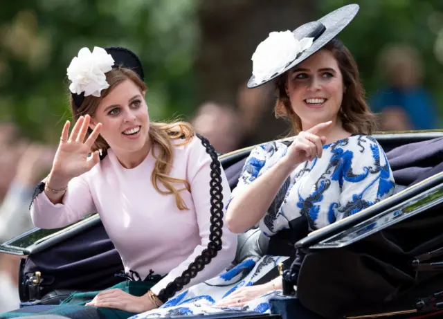 princess eugenie and princess beatrice