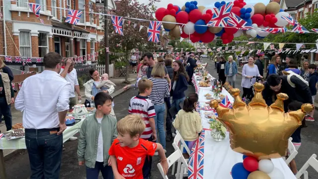 Street party in Mortlake