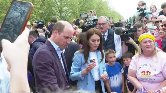 Kate and William in Windsor