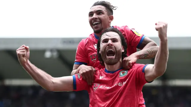 Blackburn celebrate