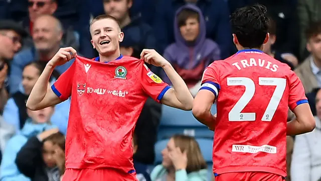 Blackburn celebrate