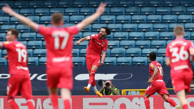 Blackburn celebrate