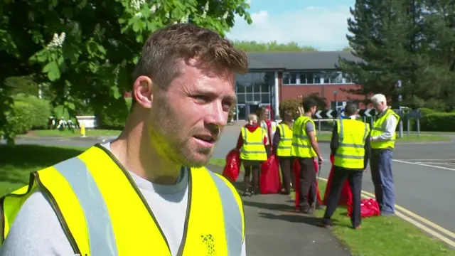 Leigh Halfpenny speaks to the BBC