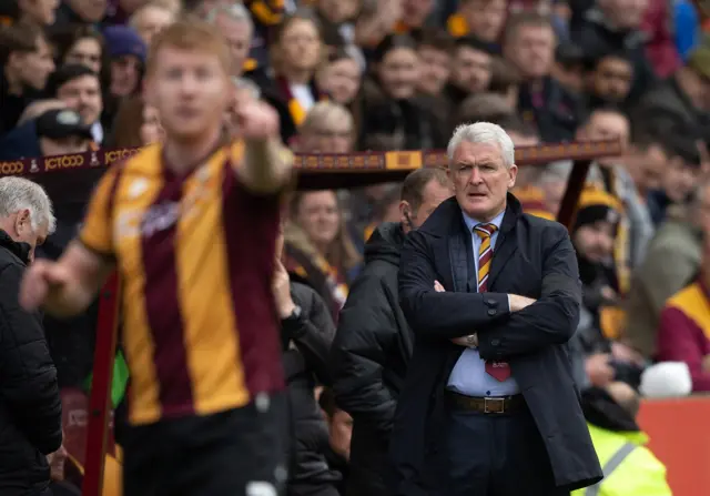 Bradford boss Mark Hughes