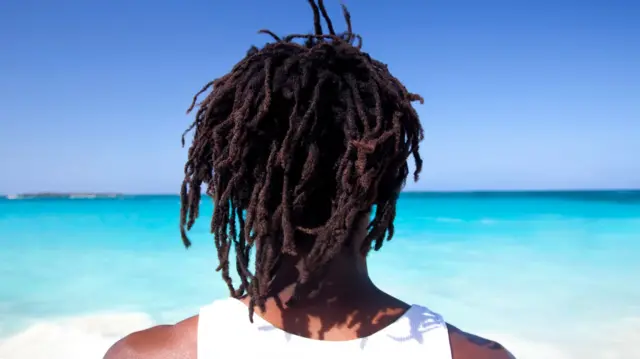 A man with dreadlocks