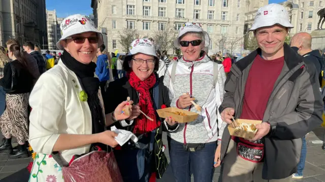 Michaela, Margaret, Natalie and Reinhard