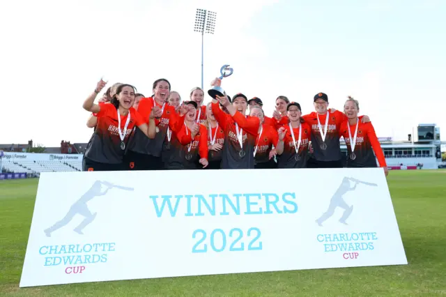 Southern Vipers won the 2022 Charlotte Edwards Cup