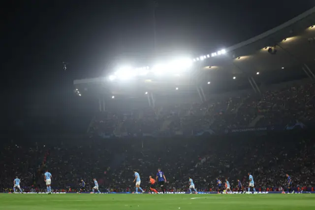 Manchester City v Inter Milan in Istanbul