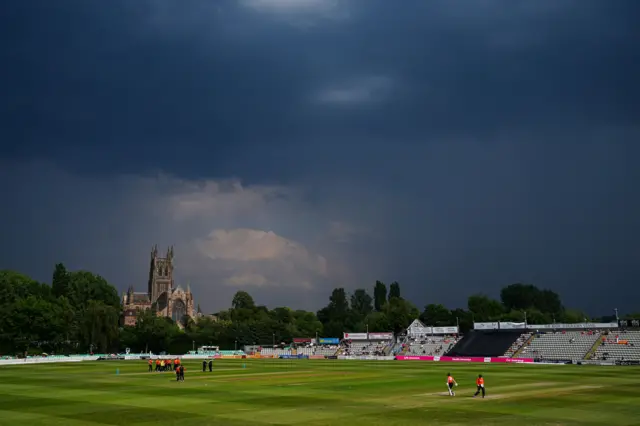 Storm clouds gather around New Road