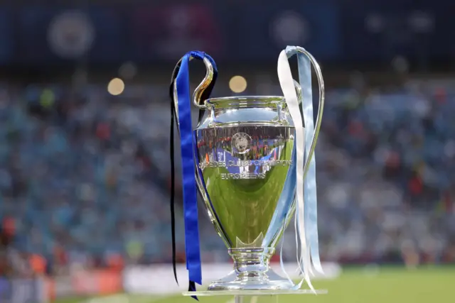 Champions League trophy