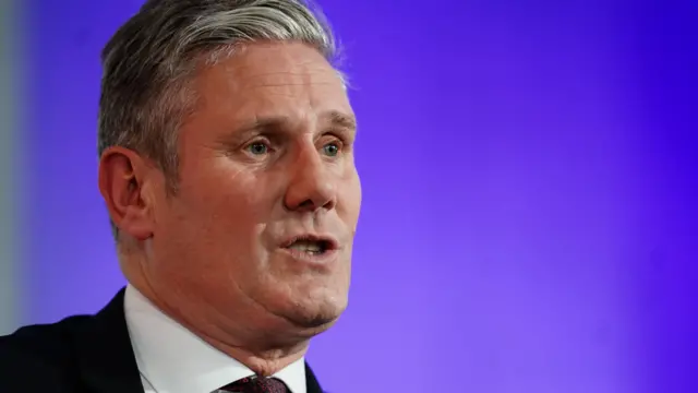 Labour leader Keir Starmer speaking  17/05/23