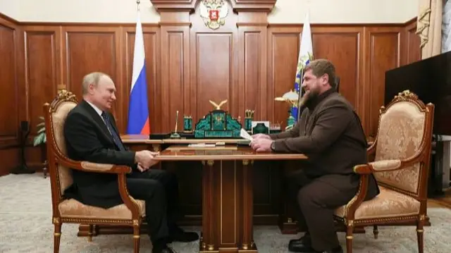 Kadyrov visited Putin in Kremlin in March, 2023