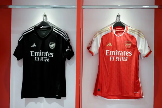 Arsenal's new home kit