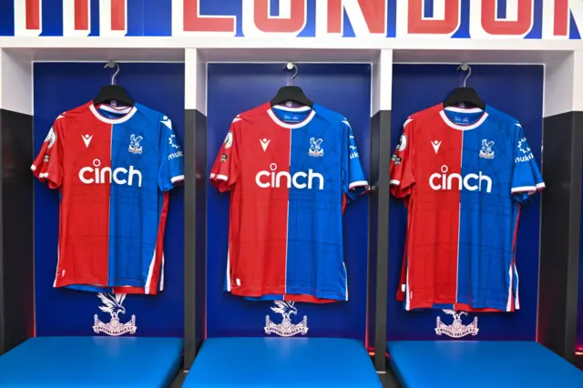 Crystal Palace's new home shirt